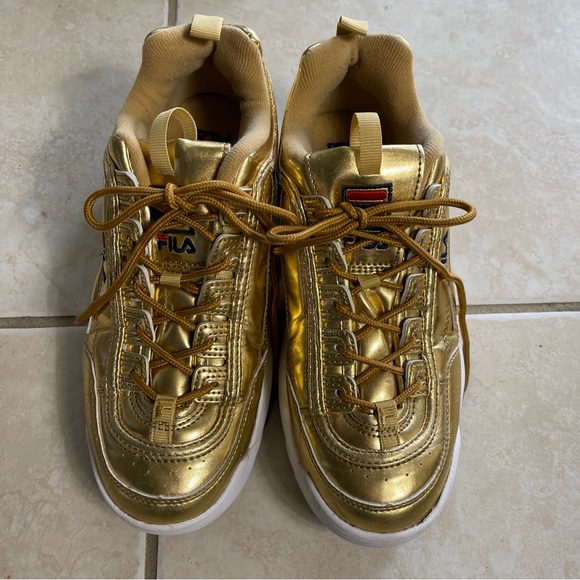 fila disruptor 2 gold